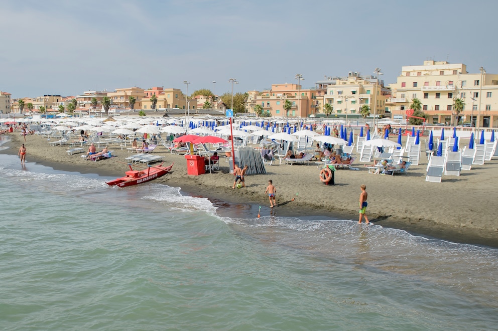 Ostia in Italien