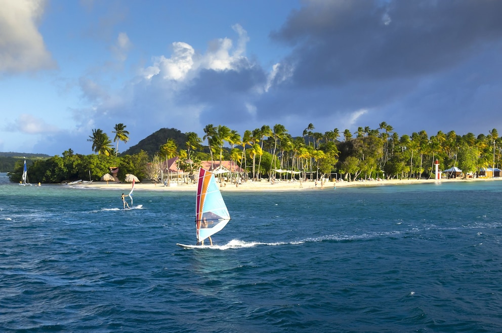 Windsurfer vor Martinique