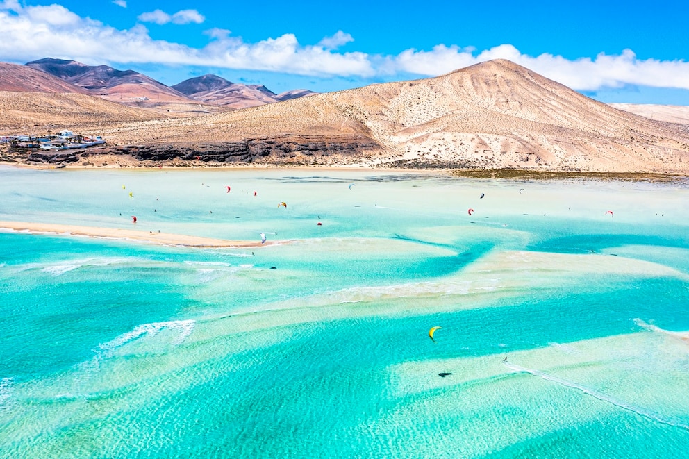 Vor allem Surfer kommen auf Fuerteventura auf ihre Kosten