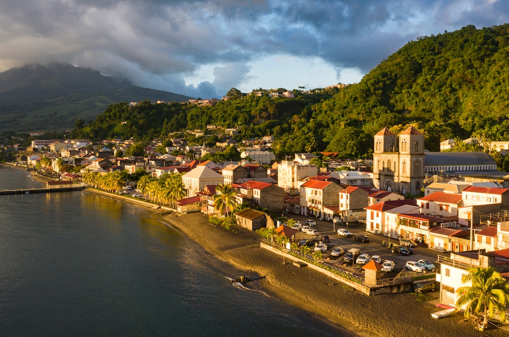 Saint-Pierre ist eine Küstenstadt im Nordwesten Martiniques