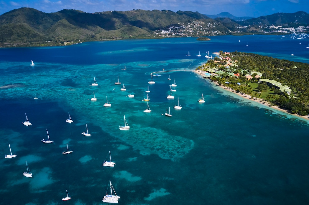 Plage de Pointe Marin bei Sainte-Anne auf Martinique