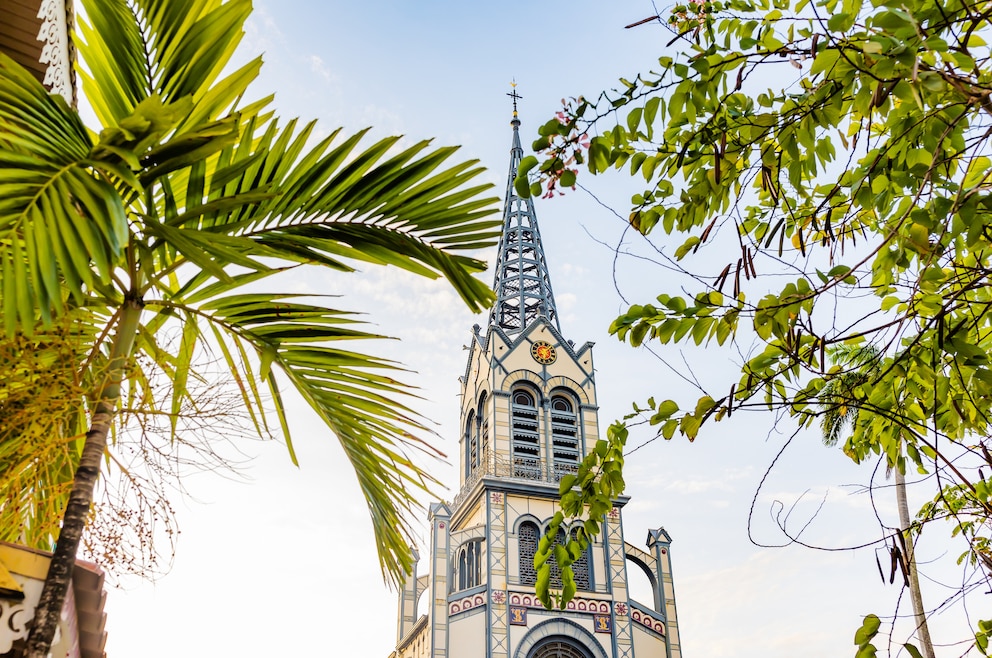 Die Kathedrale von Fort-de-France