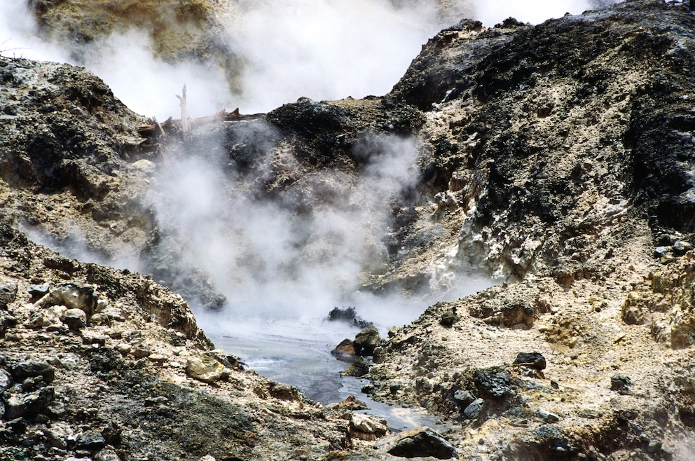 Sulphur Springs auf St. Lucia