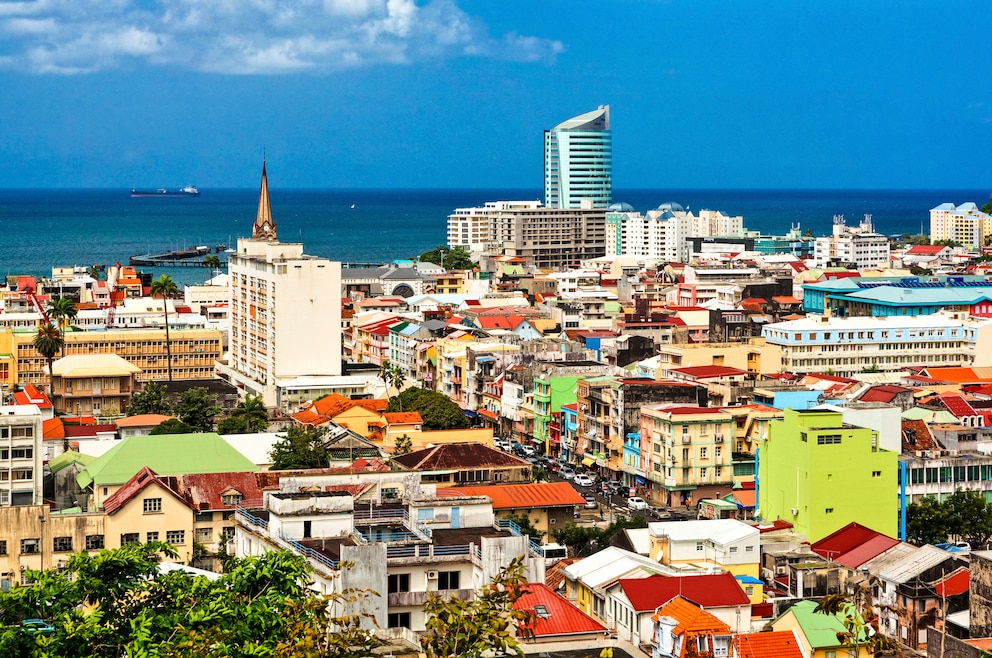 Fort-de-France ist die Hauptstadt von Martinique