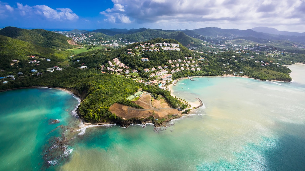 St. Lucia in der Karibik
