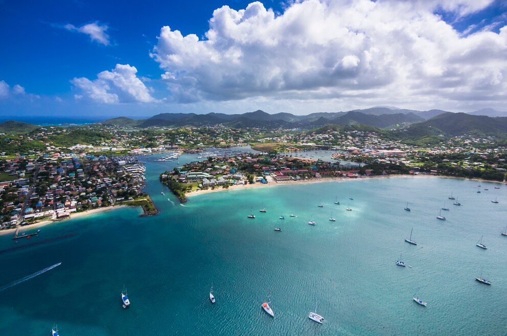 Rodney Bay in St. Lucia