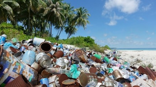 Müll am Strand