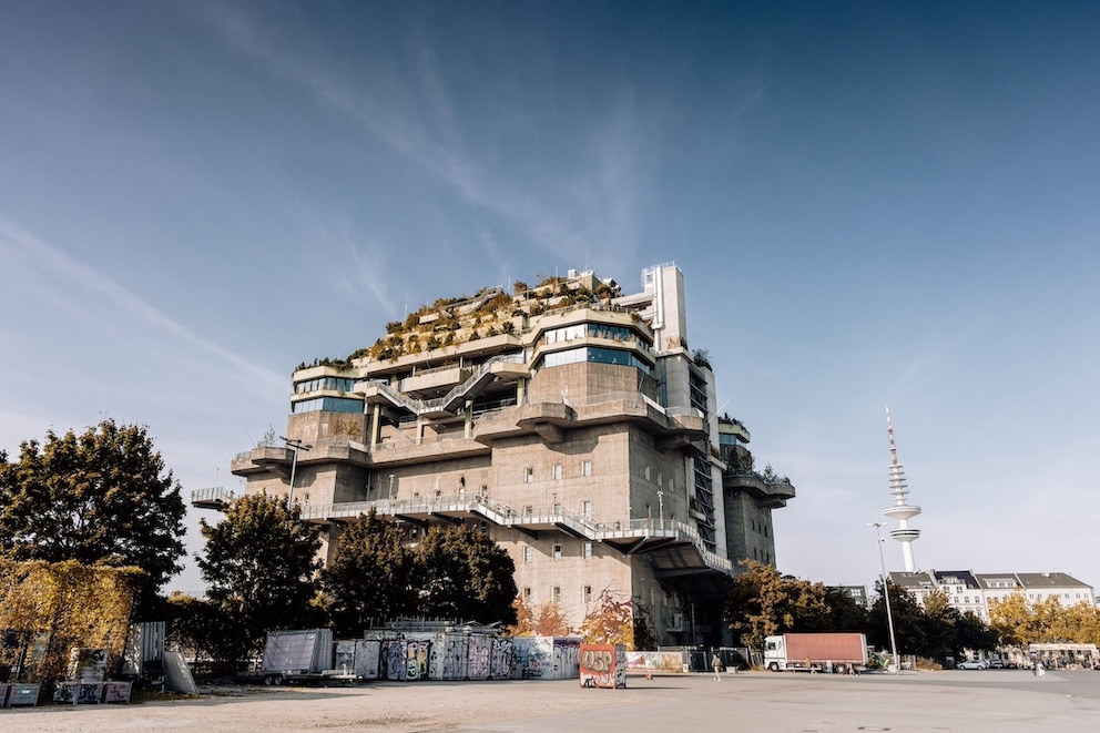 Hamburg ist laut „New York Times“ auch wegen des Grünen Bunkers eins der Top-Reiseziele weltweit