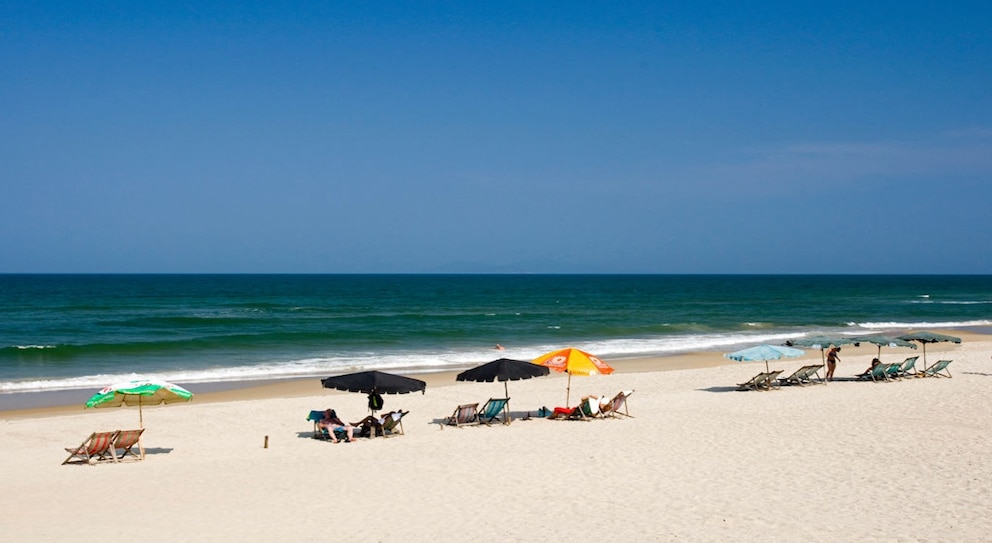 Die Gegend um Da Nang ist bestückt mit schönen Stränden, wie hier der China Beach