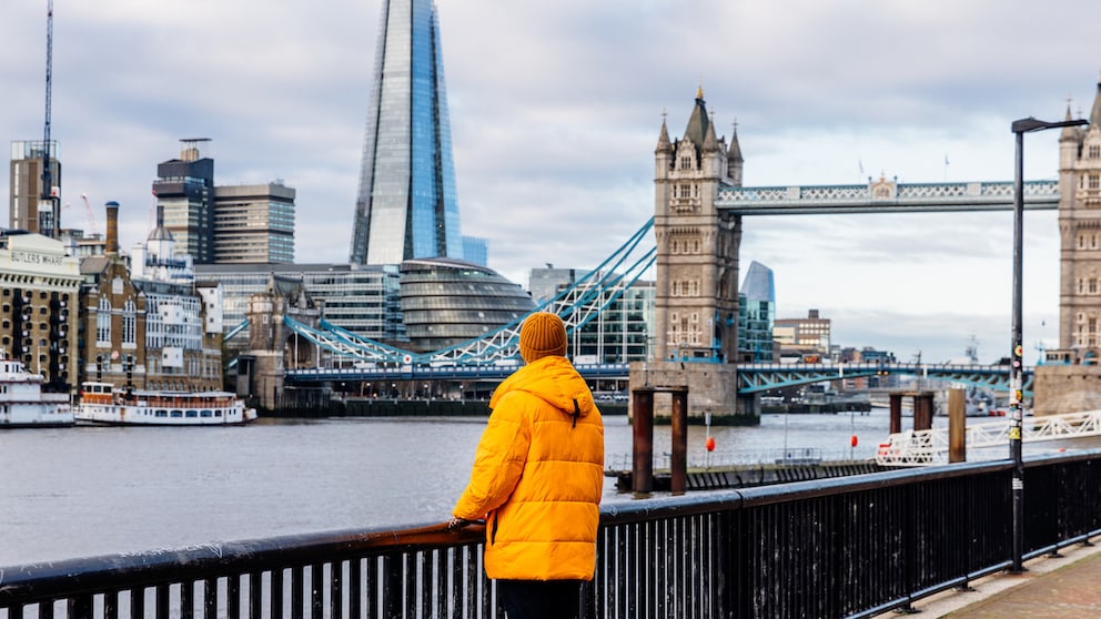 britische Inseln Schnee