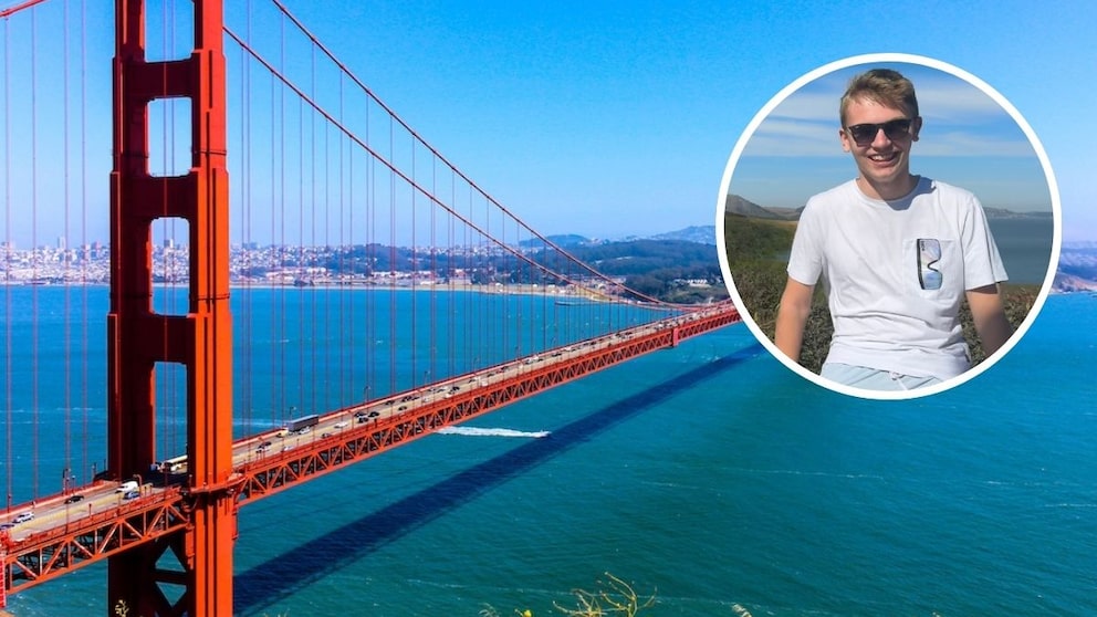 Blick auf die Golden Gate Bridge: TRAVELBOOK-Autor Florian Formen hat auf seinem Roadtrip durch den Westen der USA fast 4000 Kilometer zurückgelegt – und auch die Golden Gate Bridge gesehen