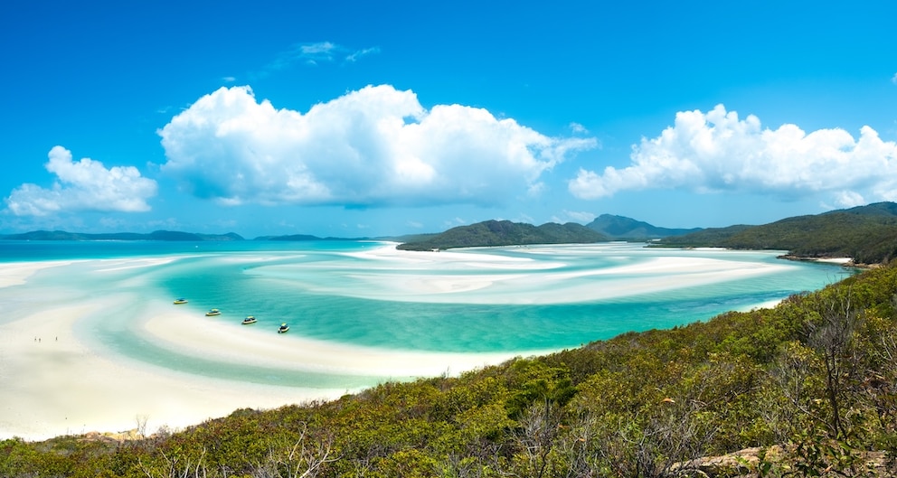 Laut „Lonely Planet“ ist der Whitehaven Beach der schönste Strand der Welt