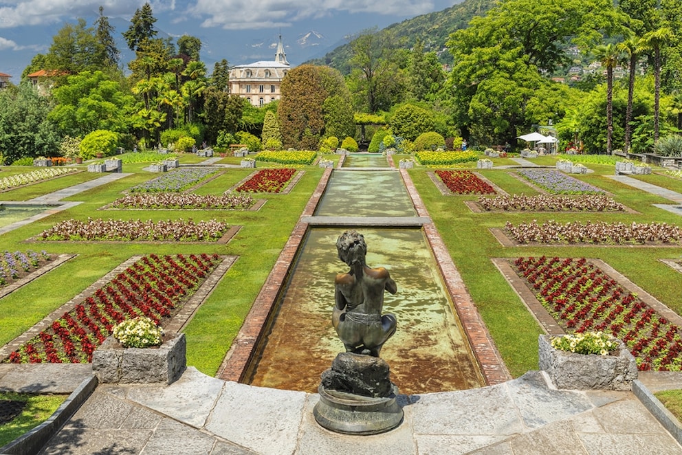 Villa Taranto, Botanischer Garten