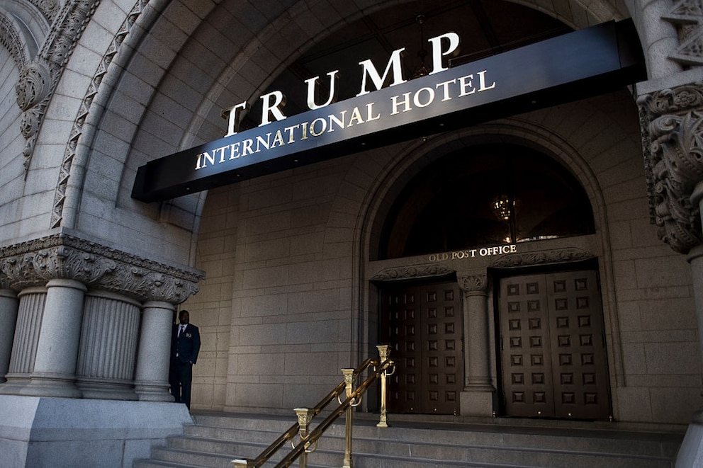 Eines der Hotels von Donald Trump