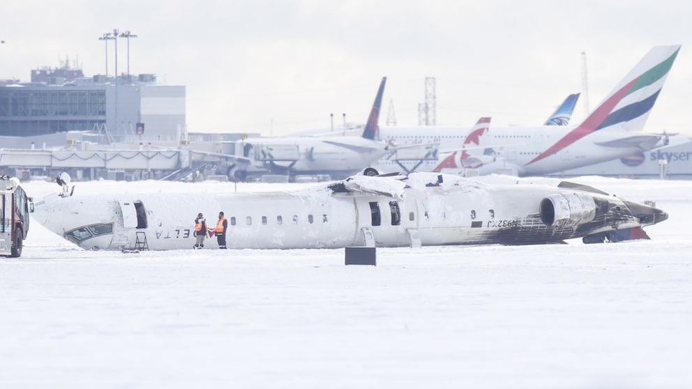 Viele Flugzeugunfälle im Moment; kürzlich erst einer am Flughafen Toronto