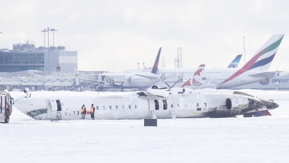 Viele Flugzeugunfälle im Moment; kürzlich erst einer am Flughafen Toronto