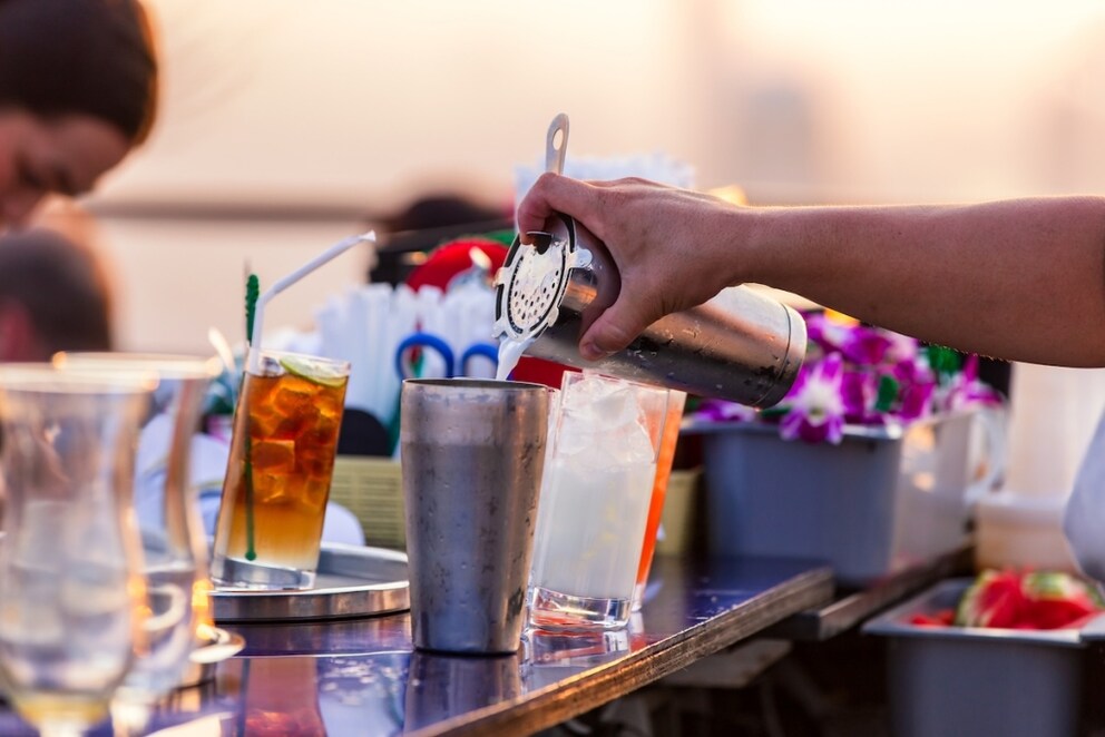 Cocktail on the beach