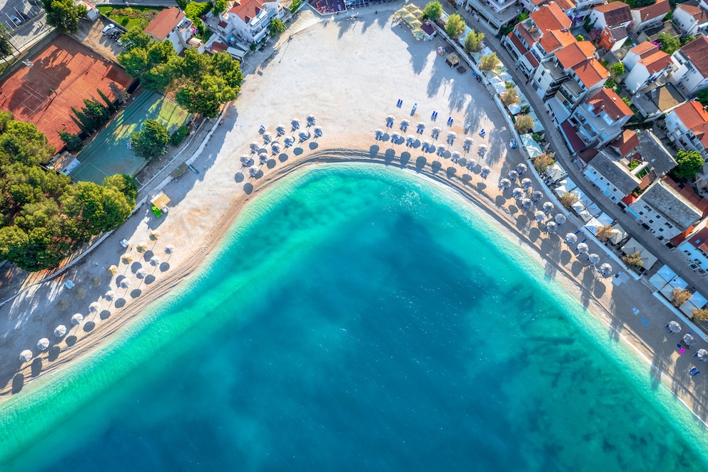 Primosten eignet sich perfekt für einen Strandurlaub