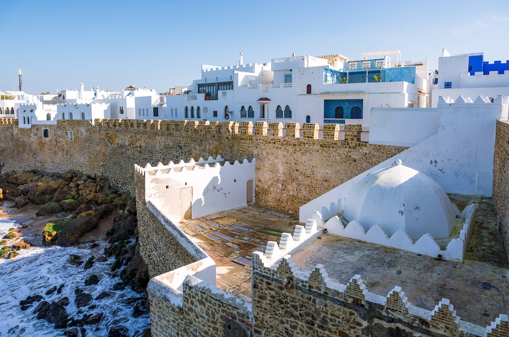 Küstenstadt Asilah  in Marokko