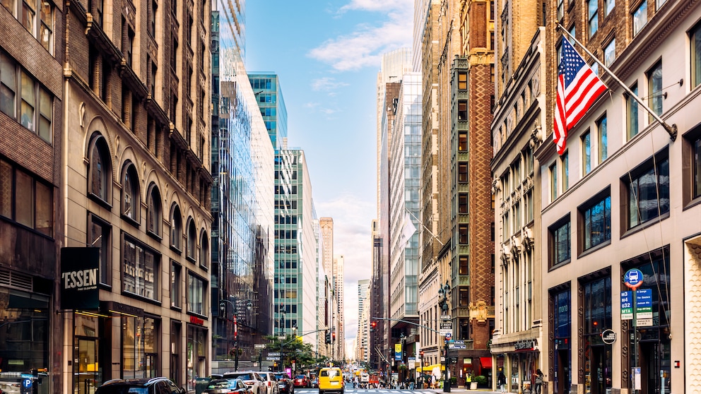 Madison Avenue in New York