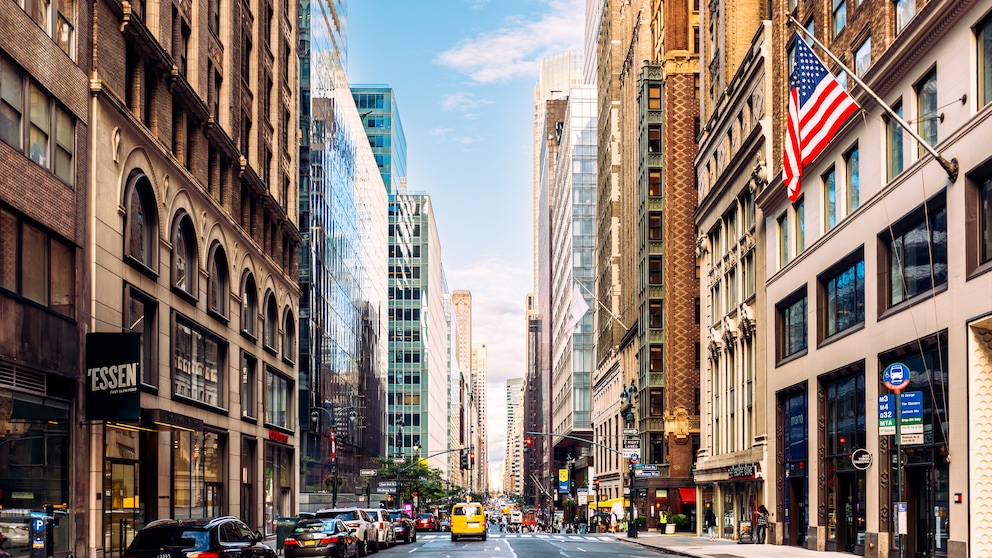 Madison Avenue in New York