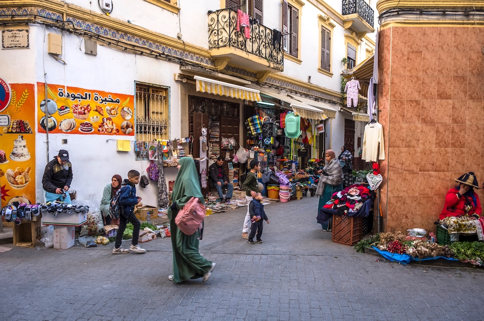 Grand Socco ist der zentrale Marktplatz und Zugang zur Medina in Tanger