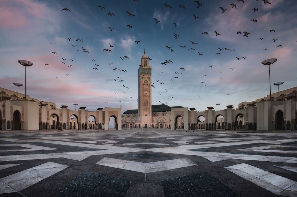 Hassan-II.-Moschee in Casablanca