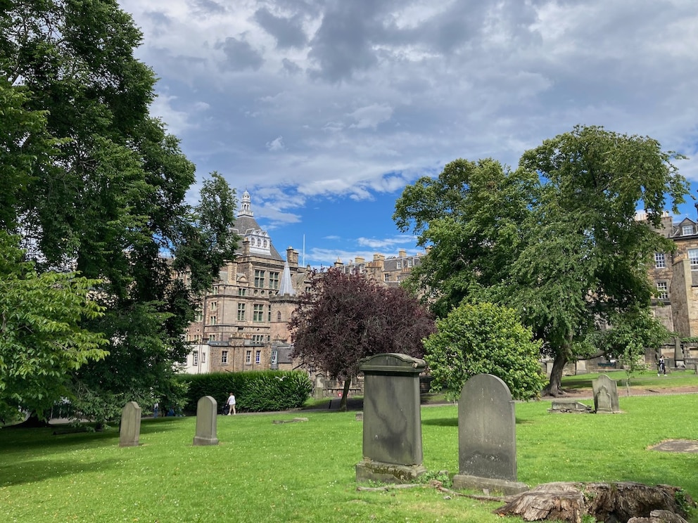 Der Friedhof Greyfriars Kirkyard in Edinburgh