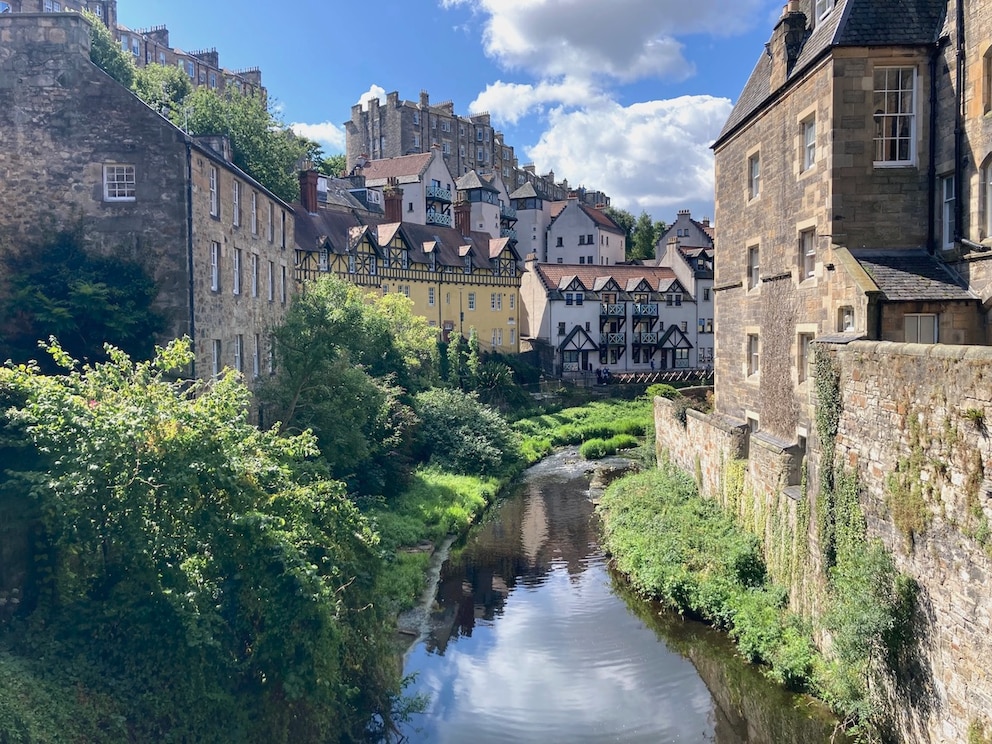 Dean Village in Edinburgh