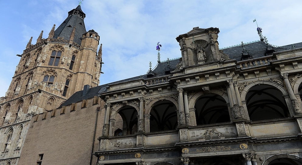 Das älteste Rathaus Deutschlands steht in Köln