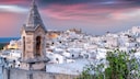 Ostuni in Apulien gilt als die „weiße Stadt“