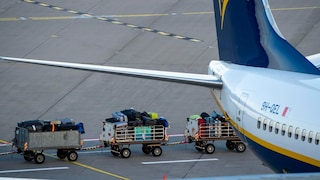 Bei Ryanair wird Handgepäck oft aufgegeben