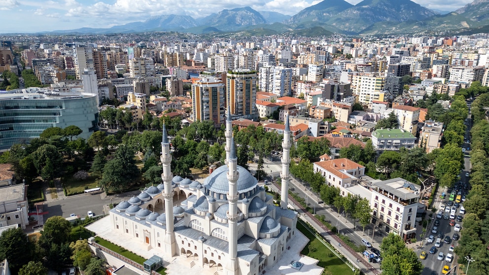 Tirana in Albanien