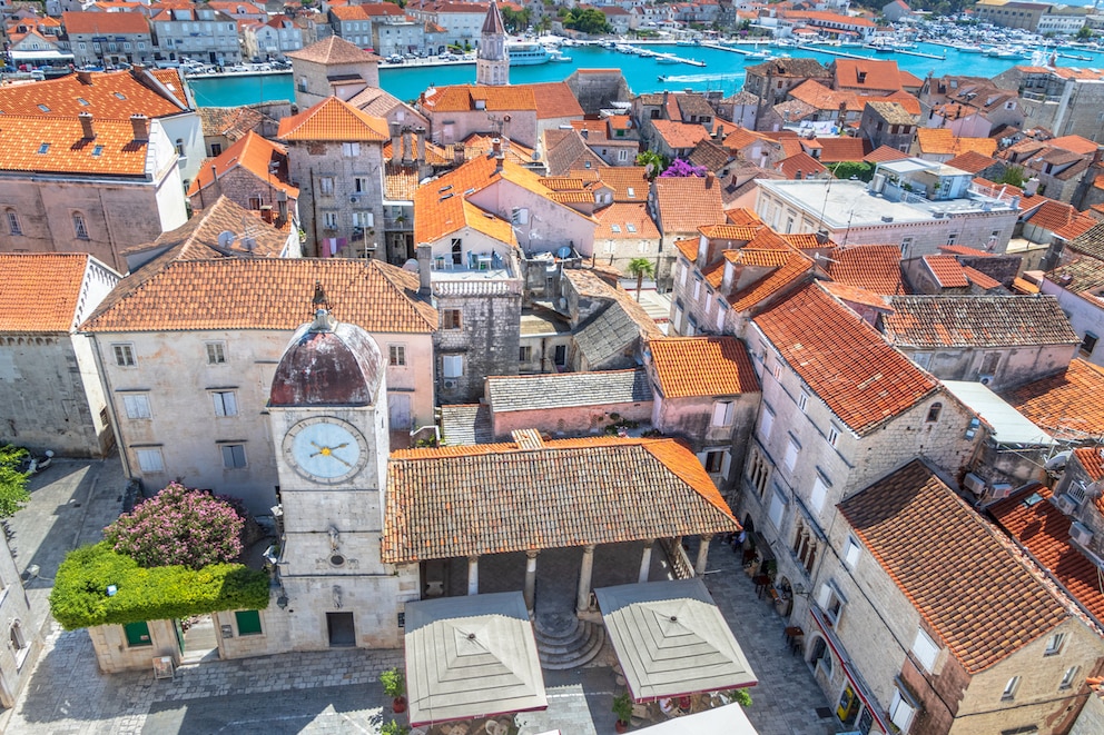 Das historische Zentrum von Trogir zählt zum UNESCO-Welterbe