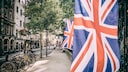 UK-Flagge in London