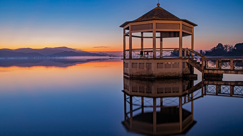 Der Lago di Massaciuccoli war lange Zeit die Heimat eines berühmten Opernkomponisten