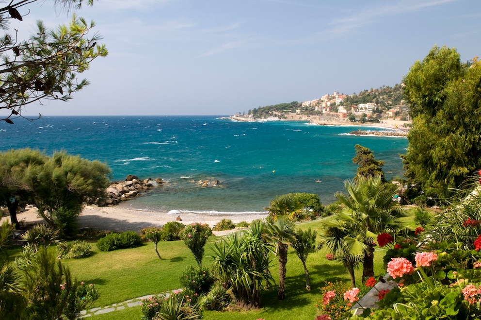 Eine Bucht bei Bordighera, Imperia