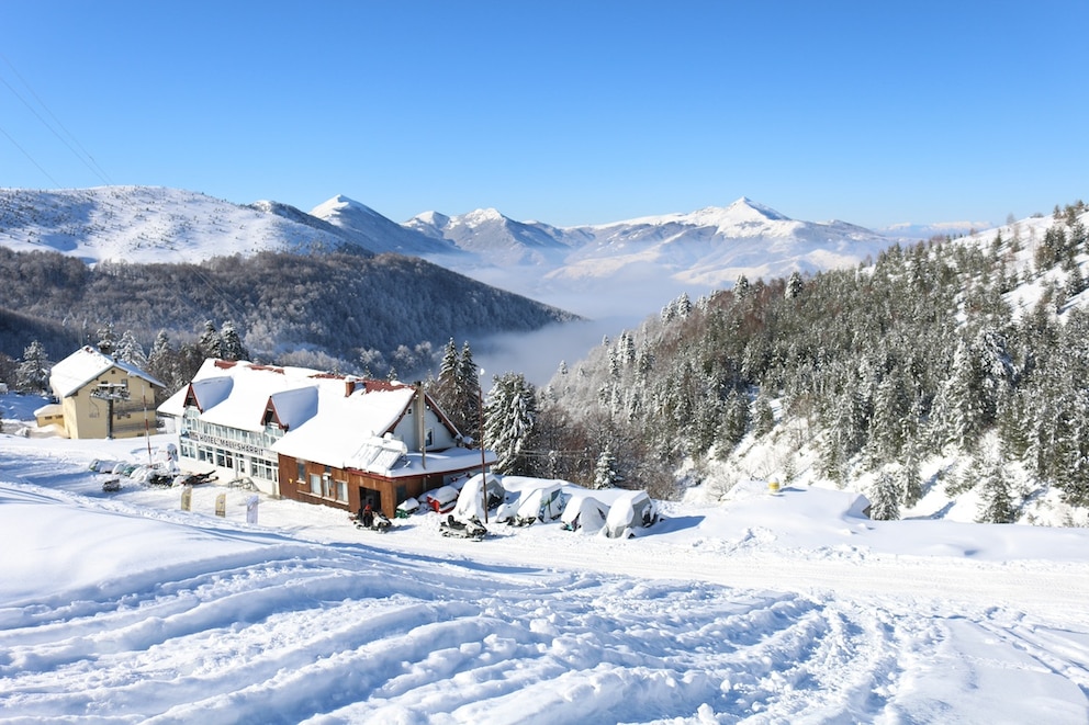 Brezovica ski resort in Kosovo