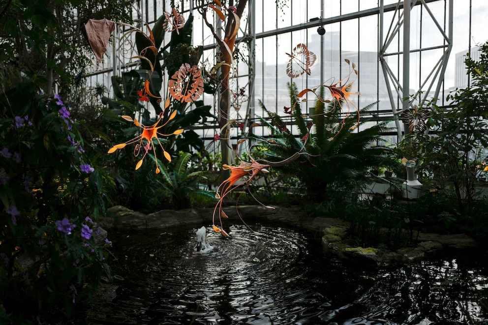 Im Barbican Conservatory kann man einige exotische Pflanzen bestaunen