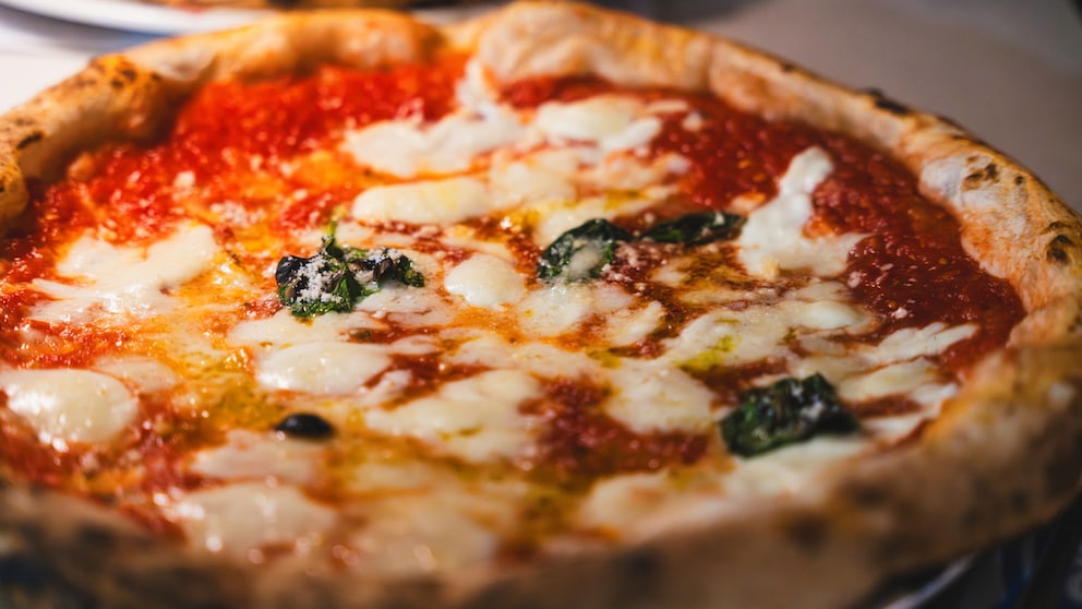 Pizza Margherita aus Neapel