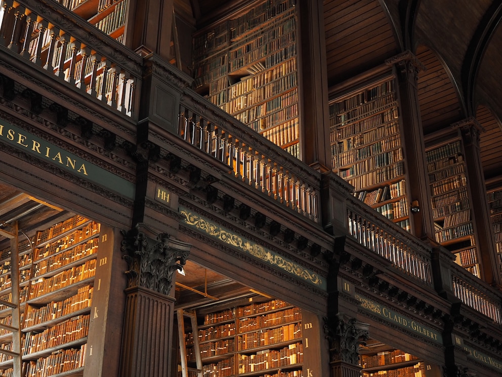 Long Room der Old Library in Dublins Trinity College