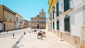 Faro City, Faro District, Algarve, Portugal, Europe.