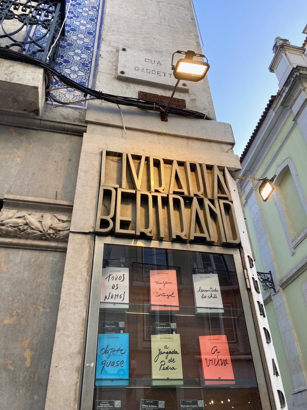 Livraria Bertrand in Lissabon