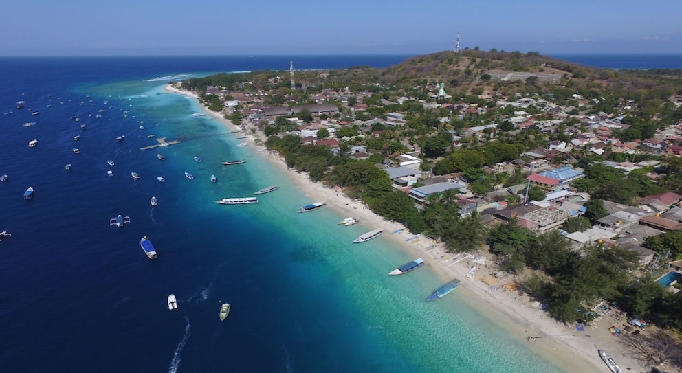 Gili Trawangan zählt zu Lomboks vorgelagerten Inseln und ist ein schönes Ausflugsziel