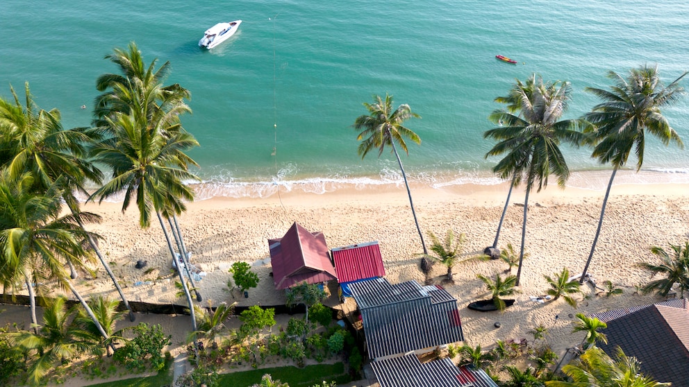 Mae Nam Beach auf Koh Samui in Thailand