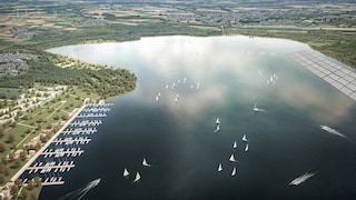 So soll der neue See in Tagebau Garzweiler aussehen