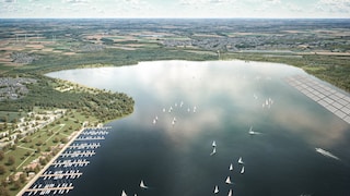 So soll der neue See in Tagebau Garzweiler aussehen