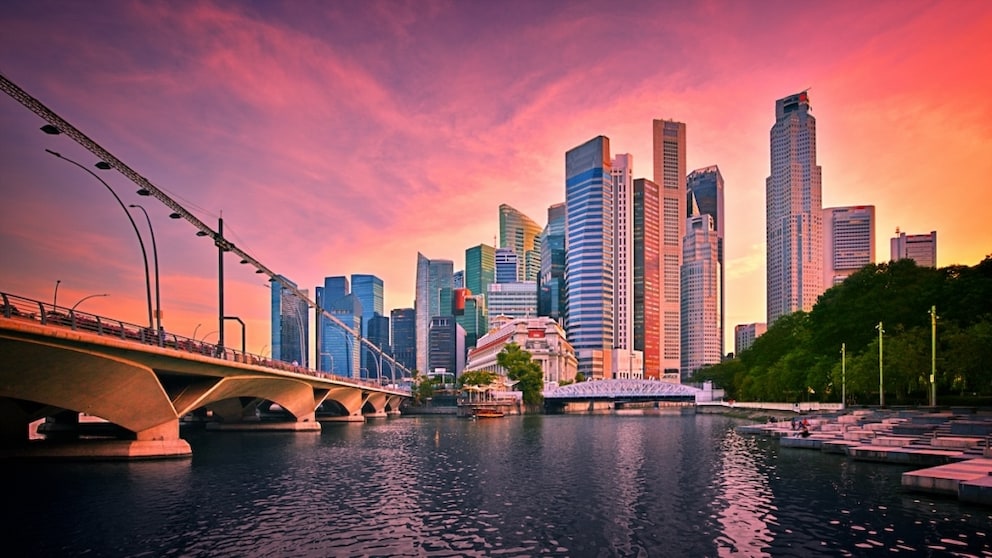 In Singapur ist nicht nur der Flughafen atemberaubend