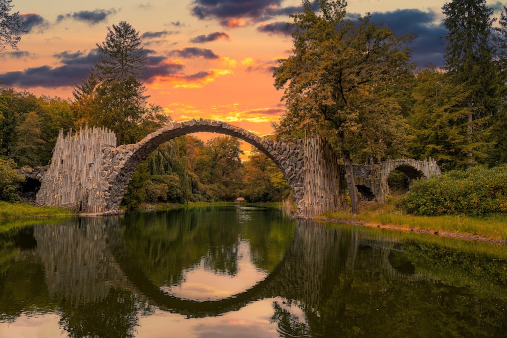 Rakotzbrücke in Saxony is definitely worth a visit. The attraction is one of the underrated travel destinations in Germany