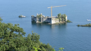 Seefestung Castelli di Cannero im Lago Maggiore